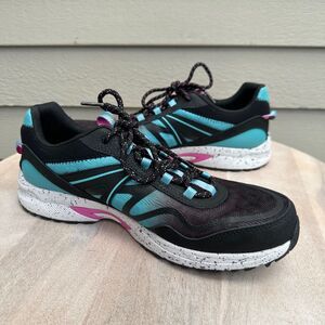 Ryka Sky Walk 2 Women Size 11 Sneakers Black Pink White Trail Runnig Shoes New